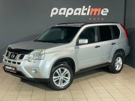 2011 Nissan X-Trail II Рестайлинг, серебристый, 1131000 рублей, вид 1