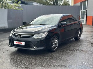2015 Toyota Camry VII (XV50) Рестайлинг, чёрный, 2280000 рублей, вид 1