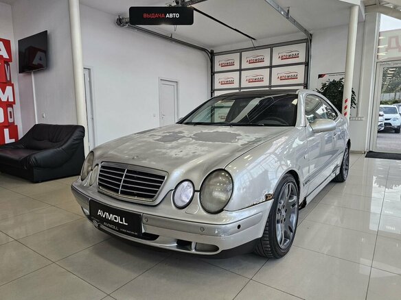 1998 Mercedes-Benz CLK-Класс 320 I (W208), серебристый, 275000 рублей - вид 1