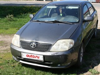 2003 Toyota Corolla IX (E120, E130), серый, 310000 рублей, вид 2