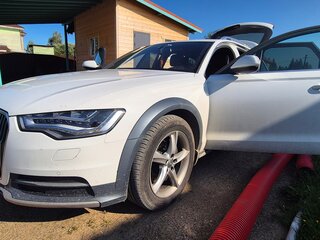 2013 Audi A6 allroad III (C7), белый, 2300000 рублей, вид 4