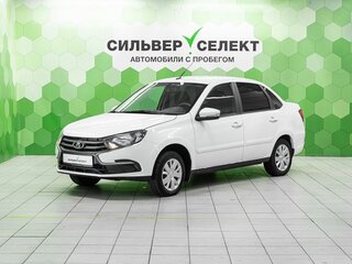 2020 Lada (ВАЗ) Granta I Рестайлинг, белый, 630000 рублей, вид 1