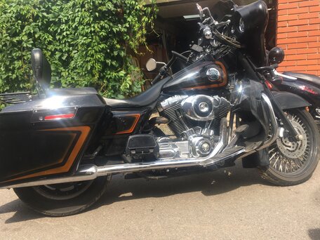 2002 Harley-Davidson Street Glide, чёрный, 660000 рублей, вид 1