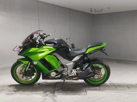 2013 Kawasaki Ninja 1000, зелёный, 548000 рублей, вид 2