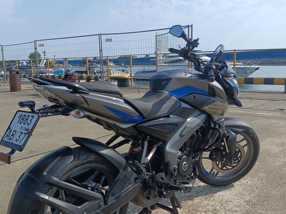2024 Bajaj Pulsar NS 200, серый, 250000 рублей - вид 5