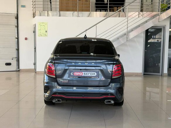 2024 Lada (ВАЗ) Granta Sport I Рестайлинг, серый, 939900 рублей - вид 5