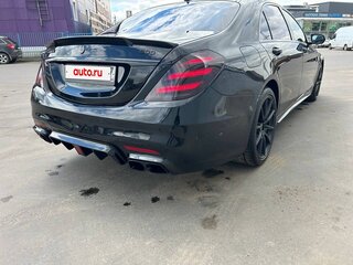 2020 Mercedes-Benz S-Класс 560 Long VI (W222, C217) Рестайлинг, чёрный, 5600000 рублей, вид 3