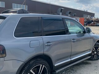 2008 Volkswagen Touareg I Рестайлинг, голубой, 1200000 рублей, вид 2