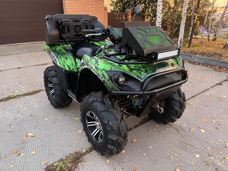 2012 Kawasaki KVF 750 Brute Force, зелёный, 690000 рублей, вид 1