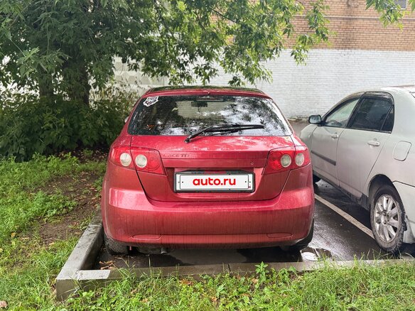 2006 Chevrolet Lacetti I, красный, 190000 рублей - вид 2