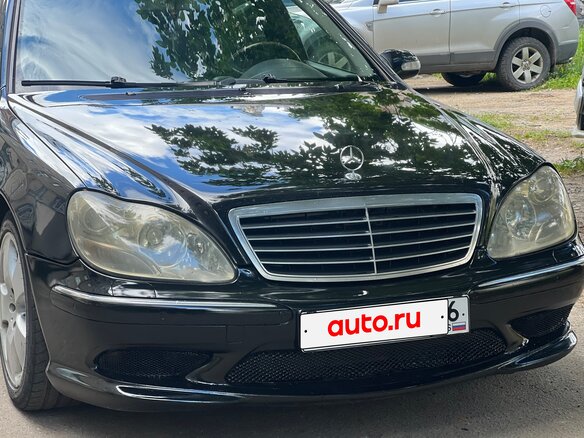 2005 Mercedes-Benz S-Класс 500 IV (W220) Рестайлинг, чёрный, 850000 рублей - вид 12