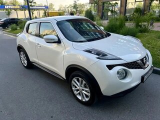 2015 Nissan Juke I Рестайлинг, белый, 1290000 рублей, вид 2