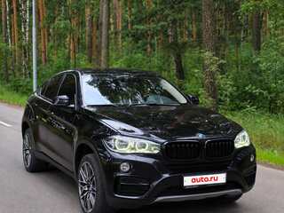 2015 BMW X6 30d II (F16), чёрный, 3000000 рублей, вид 4