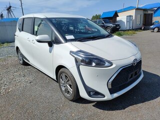2021 Toyota Sienta II Рестайлинг, белый, 1750000 рублей, вид 4