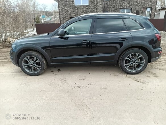 2009 Audi Q5 I (8R), чёрный, 1300000 рублей - вид 3
