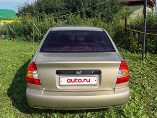 2005 Hyundai Accent ТагАЗ II, бежевый, 310000 рублей, вид 4