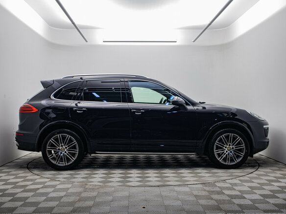 2015 Porsche Cayenne Diesel II Рестайлинг (958), чёрный - вид 3