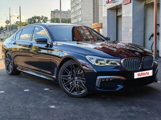 2016 BMW 7 серии 730i VI (G11/G12), синий, 3299999 рублей, вид 5