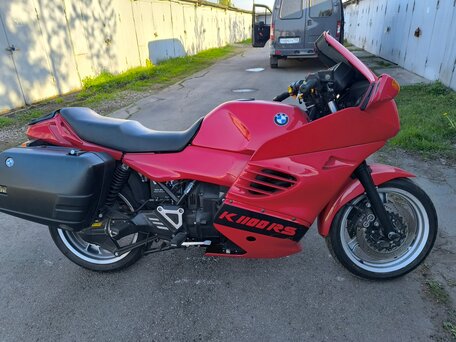 1995 BMW K 1100 RS, красный, 600000 рублей, вид 3