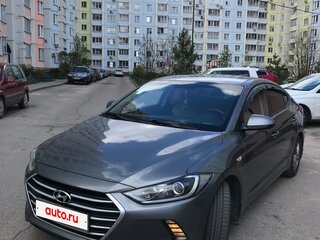 2016 Hyundai Elantra VI (AD), серый, 1145000 рублей, вид 1