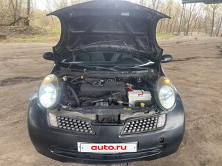 2006 Nissan Micra III (K12), чёрный, 330000 рублей, вид 2
