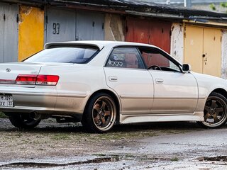 1999 Toyota Mark II VIII (X100), белый, 1180000 рублей, вид 4