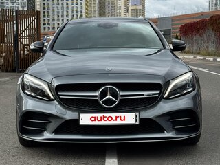2018 Mercedes-Benz C-Класс AMG 43 AMG IV (W205) Рестайлинг, серый, 3640000 рублей, вид 2