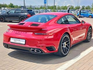 2018 Porsche 911 Turbo VII (991) Рестайлинг, красный, 14990000 рублей, вид 3