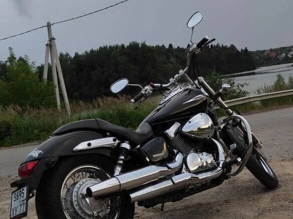2008 Honda Shadow 750, чёрный, 515000 рублей - вид 23