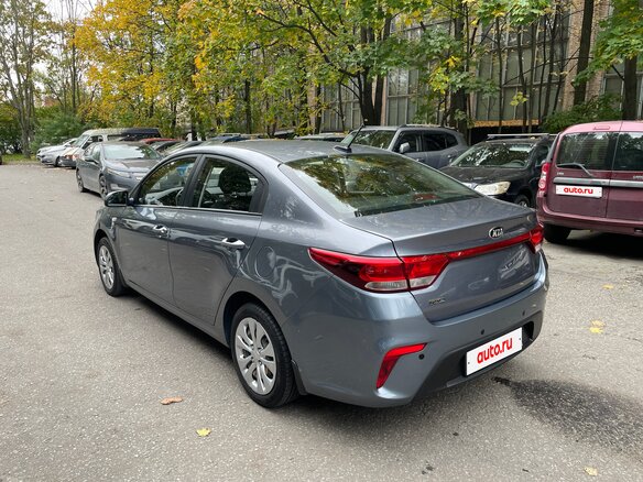 2017 Kia Rio IV, серый, 1180000 рублей - вид 5