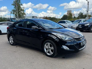 2011 Hyundai Elantra V (MD), чёрный, 1135000 рублей, вид 3