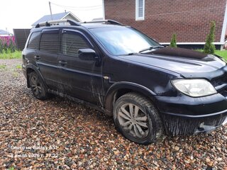 2005 Mitsubishi Outlander I, чёрный, 320000 рублей, вид 5