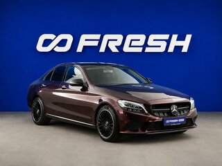 2019 Mercedes-Benz C-Класс 180 IV (W205) Рестайлинг, чёрный, 2314055 рублей, вид 1