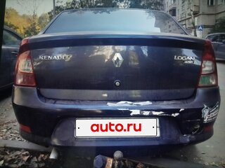 2010 Renault Logan I Рестайлинг, серый, 250000 рублей, вид 3