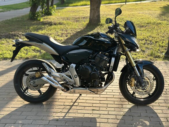 2007 Honda CB 600F Hornet, чёрный, 565000 рублей - вид 1