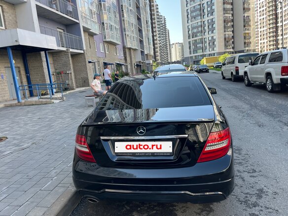 2013 Mercedes-Benz C-Класс 180 III (W204) Рестайлинг, чёрный, 1300000 рублей - вид 2