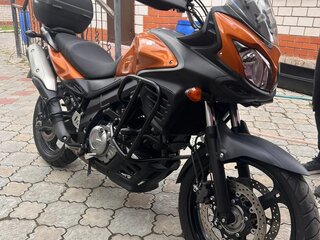 2013 Suzuki V-Strom DL 650, оранжевый, 600000 рублей, вид 1