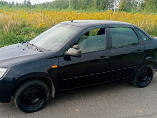 2014 Lada (ВАЗ) Granta I, чёрный, 226000 рублей, вид 3