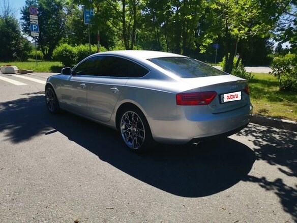 2013 Audi A5 I (8T) Рестайлинг, серебристый - вид 2