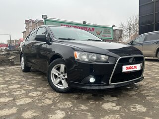 2011 Mitsubishi Lancer X Рестайлинг, чёрный, 620000 рублей, вид 2