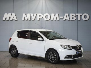 2014 Renault Sandero II, белый, 720000 рублей, вид 1