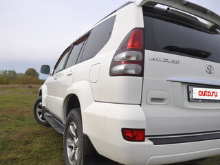 2008 Toyota Land Cruiser Prado 5-speed 120 Series Рестайлинг, белый, 3180000 рублей, вид 4