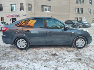 2015 Lada (ВАЗ) Granta I, серебристый, 550000 рублей, вид 4