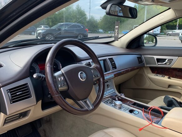 2008 Jaguar XF I, чёрный - вид 8