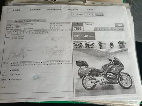 2003 BMW R 1150 RT, синий, 500000 рублей, вид 1