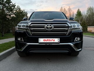 2015 Toyota Land Cruiser 200 Series Рестайлинг 2, чёрный, 4870000 рублей, вид 4