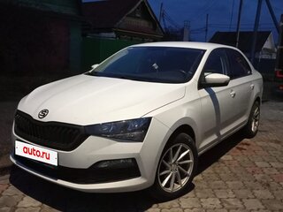 2020 Skoda Rapid I Рестайлинг, белый, 1300000 рублей, вид 3
