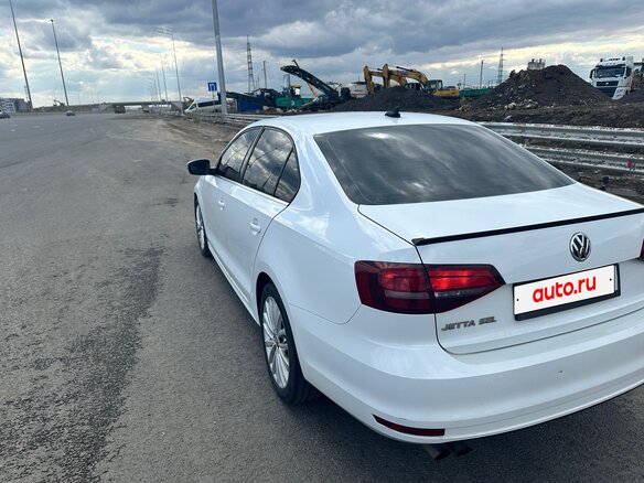 2015 Volkswagen Jetta VI Рестайлинг, белый, 1100000 рублей - вид 14