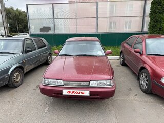 1991 Mazda 626 III (GD), красный, 140000 рублей, вид 3