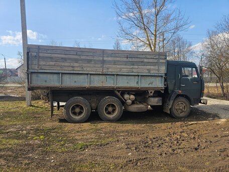 1987 КамАЗ 55102, зелёный, 850000 рублей, вид 3